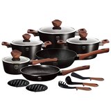 Berlinger Haus BH/1537N set posode forest line, črna, 22 kos. | Shoptok.si