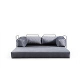 Atelier Del Sofa Dvosjed Via Con, 200x100x80 cm, Siva | Eponuda.ba