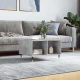 vidaXL Stolić za kavu boja betona 60x50x36 5 cm konstruirano drvo | shoptok.hr