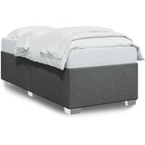  The Living Store Posteljni okvir temno siv 80x200 cm blago - Posteljni Okvir, (21529422) | Shoptok.si