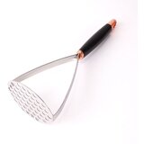 Venisymlis Stiskalnica Za Krompir Z Zlatim In Črnim Ročajem, Debela Stiskalnica Za Krompir Iz Nerjavečega Jekla, Zrcalno Polirana In Brezšivna, (22124597) | Shoptok.si