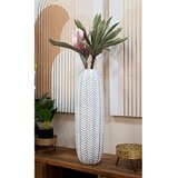 Mauro Ferretti Bijela vaza od polyresina (visina 67 cm) Resina – | shoptok.hr