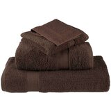 vidaXL Ručnici za kupanje SOLUND 10 kom smeđi 100 x 150 cm 600 gsm | shoptok.hr