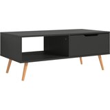 Furnova Klubska mizica siva 100x49,5x43 cm inženirski les, (21914036) | Shoptok.si