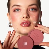 3INA The No-Rules Powder večnamensko ličilo za oči, ustnice in obraz odtenek 503 - Nude pink, matte 8 g | Shoptok.si