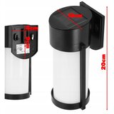  LED solarna zidna lampa LED/3,7V 300 mAh IP44 crna Slike