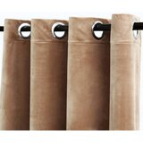  Zavjese za zamračivanje 2 kom baršunaste bež 140 x 175 cm | shoptok.hr