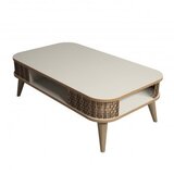 Hanah home Eylul Klub sto, 105x34,6x60cm, Bež-smeđa | Eponuda.ba