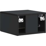  Stenski nočni omarici Črna 34,5 x 33 x 20 cm Inženirski les, (5000209587) | Shoptok.si
