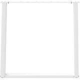  Noge za blagovaonski stol U-oblik 2 kom Bijele 70 x (72-73) cm Čelik | shoptok.hr