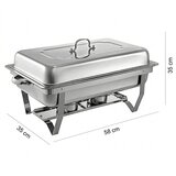 Smania BuffetPro™ posuda za podgrevanje hrane sa dva odeljka | Eponuda.com
