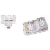 Gembird LC-PTU-01/10 Universal pass-through modular CAT5 UTP plug 8P8C, 10 u pak /CENA PO PAKOVANJU | Eponuda.com