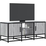 vidaXL TV omarica siva sonoma 100x35x41 cm inženirski les in kovina Cene
