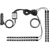 Tracer RGB LED svjetlo za automobil, Bluetooth - RGB CAR LIGHTING, Crno | Eponuda.ba