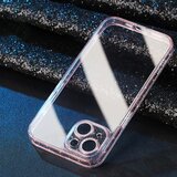 INORCO SULADA za iPhone 14 Plus TPU okvir iz kaljenega stekla, zadnja stran ohišja telefona, zaščita za leče, bleščice, galvansko prevleka, (22037082) | Shoptok.si