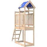  Igraći Toranj Smeđa 52 5 x 110 5 x 215 cm Čvrsto borovo drvo | shoptok.hr