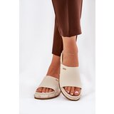 Big Star Women's platform sandals NN274A746 Beige | Shoptok.si