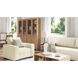 SOFA 3 pcs Bež 221 x 80 x 82 cm Platnasta tkanina | shoptok.hr