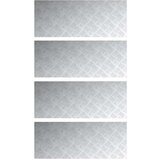 vidaXL Siva Guma 100 x 40 x 0.3 cm Stepenice Pravokutne Moderne | shoptok.hr