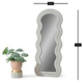 Hanah home Ogledalo Mia Cream | ePonuda.com