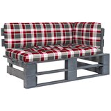vidaXL Kutna vrtna sofa od paleta od sivo impregnirane borovine Cijene