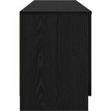 Ormarić za krevet s pohranom 2 pcs Crni Hrast 66 x 35 x 48 cm | Eponuda.ba