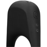 Shots Loveline - punjivi, vibrirajući prsten za penis (crni) | shoptok.hr