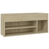 Maison Chic Klop za čevlje - Sedež za čevlje sonoma hrast 105x30x45 cm iverna plošča, (21777458) Cene