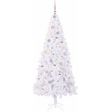  Umjetno božićno drvce s stalakom Bijelo 210 cm PVC i čelik | shoptok.hr