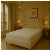 Mila Home Luxury Bijela plahta s gumom od renforce pamuka 200x200 cm Ranforce – | shoptok.hr