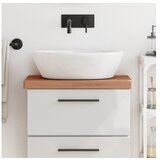 vidaXL Kupaonska radna ploča 60x40x4 cm masivna bukovina | shoptok.hr