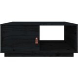  Stolić za kavu crna 80 x 50 x 35 5 cm od masivne borovine | shoptok.hr