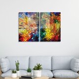 WALLXPERT Dekorativna slika od kaljenog stakla 50 x 70 cm (2 komada) | Eponuda.com