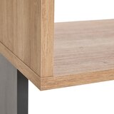 XORA REGAL 35/161/30 cm antracit, hrast artisan | Shoptok.si