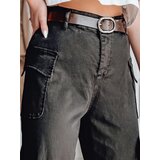 DStreet Spodnie damskie baggy GOTRENDI czarne | shoptok.hr