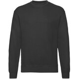Fruit Of The Loom Men&#039;s Black Sweatshirt Set-in Sweat cene