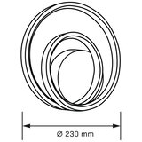  LED zidno svetlo ZEFIRA LED/14W/230V 4000K zlatno | Eponuda.com