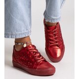 Gemre Red lace sneakers Safune | shoptok.hr