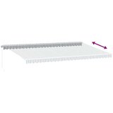 vidaXL Ročno zložljiva tenda antracit in bela 600x300 cm | Shoptok.si
