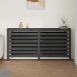  Pokrov za radijator sivi 169x19x84 cm od masivne borovine | shoptok.hr
