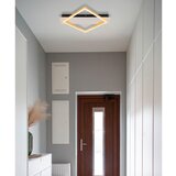 Globo LED stropna svjetiljka Lesina (12 W, D x Š x V: 39,5 x 35 x 5 cm, Srebrna, Zlatna, Topla bijela) | shoptok.hr