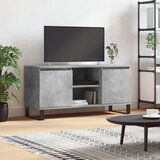vidaXL TV omarica betonsko siva 104x35x50 cm inženirski les | Shoptok.si