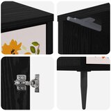  Noćni ormar MAINZ Crni hrast 36 x 33 x 51 cm Konstruirano drvo | shoptok.hr