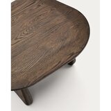 Kave Home Pomoćni stol od punog hrasta 70x71 cm Pirita – | shoptok.hr