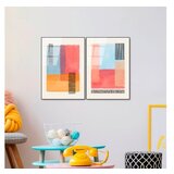 WALLXPERT dekorativna slika od kaljenog stakla (2 komada) uv 949 45 x 65 | ePonuda.com