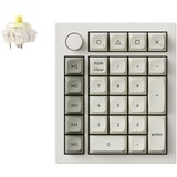KEYCHRON Q0 Max Mehanska numerična tipkovnica, Wireless Bluetooth 2.4 GHz, Custom Numpad , Switch Banana, Q0M-P4, (21733768) Cene