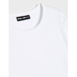 Sinsay Pamučna bluza dugih rukava s ukrasnim volanom | shoptok.hr