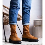 Gemre Brown platform ankle boots Conco | Shoptok.si