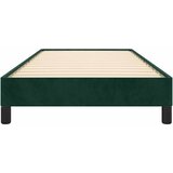  Okvir za krevet bez madraca tamnozeleni 80 x 200 cm baršunasti | shoptok.hr