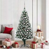  Umjetno božićno drvce Zelena 180 cm PVC i Čelik i Plastika | shoptok.hr